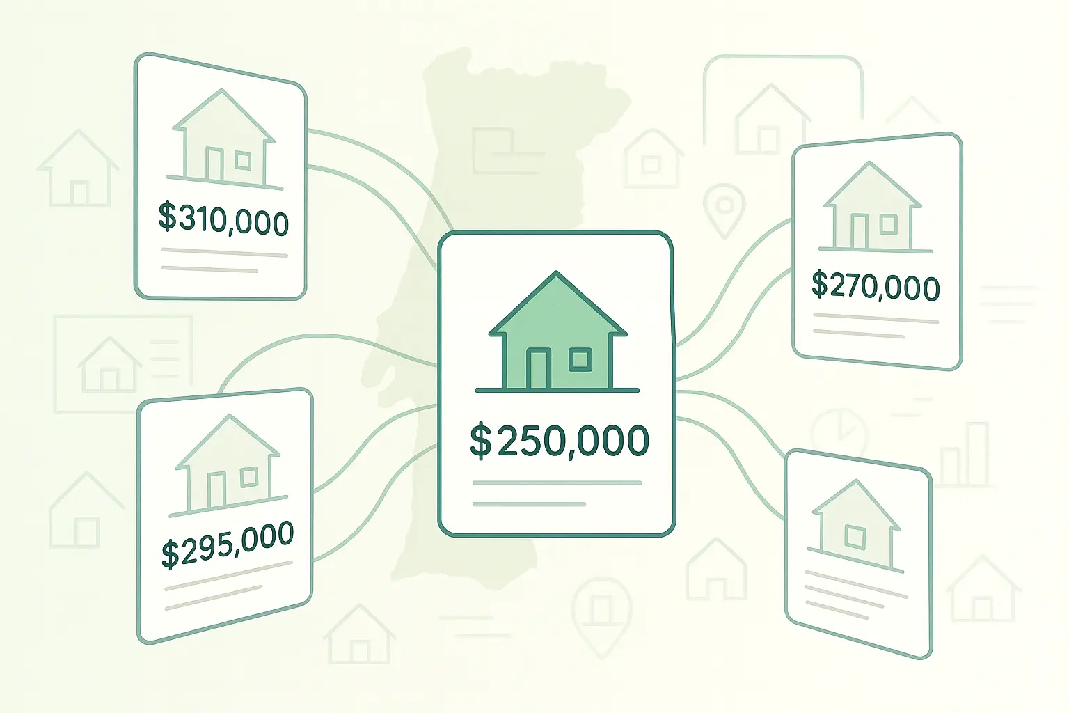 Property comparison illustration